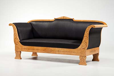 Biedermeier Sofa Restaurieren